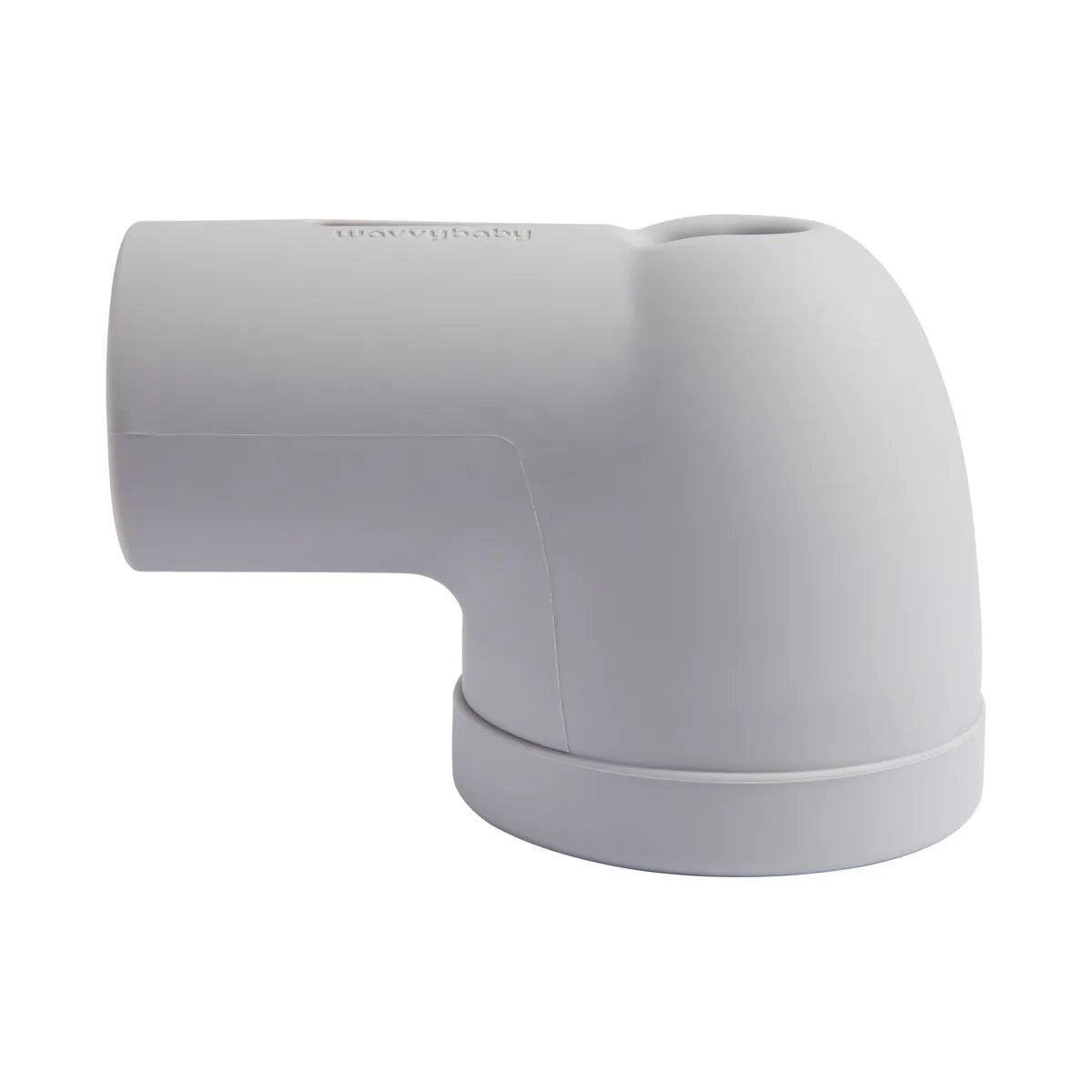 Baby bathtub filter, grey — WavvyBaby press photo